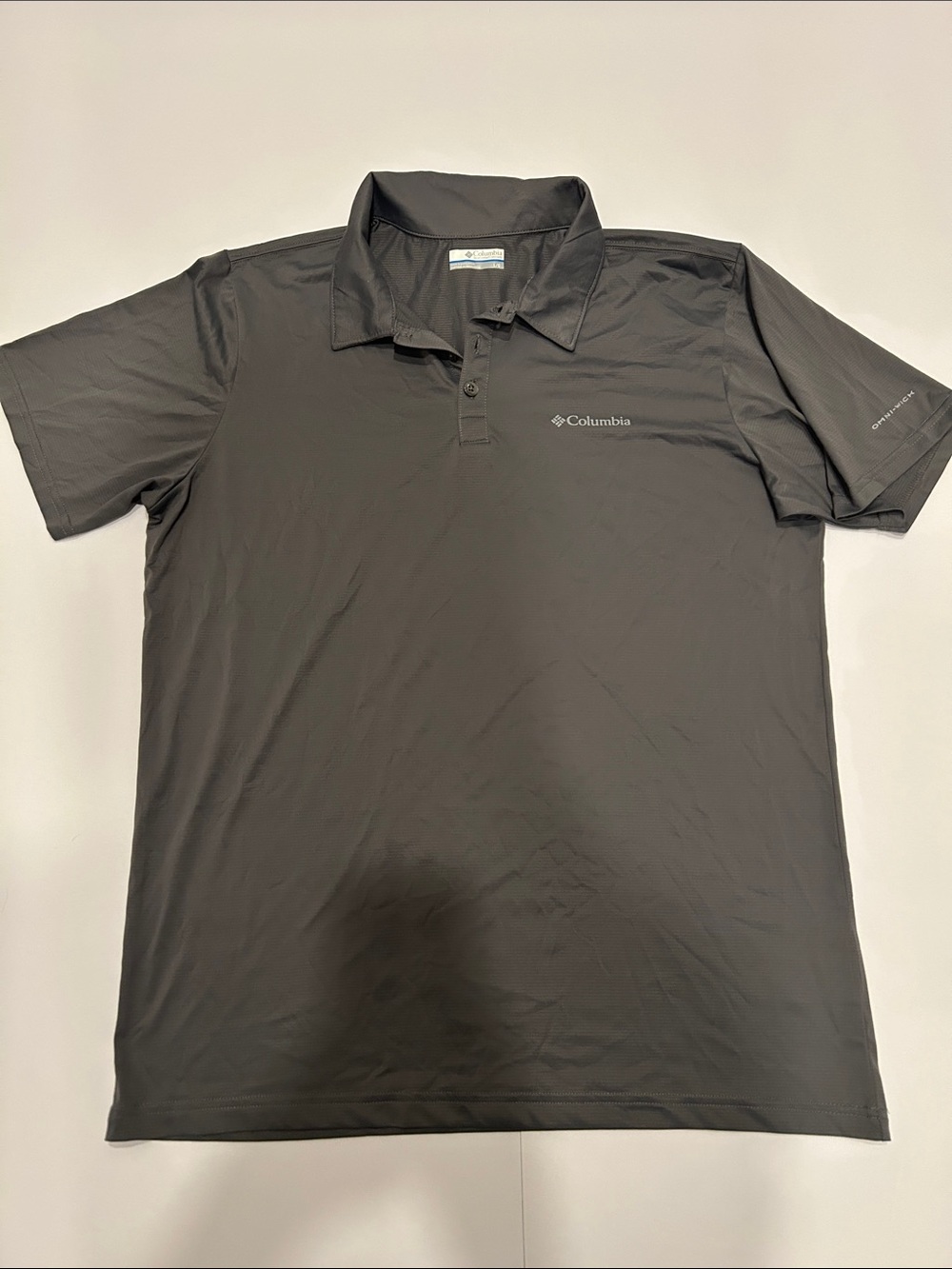 Columbia Men’s Dark Gray Performance Polo